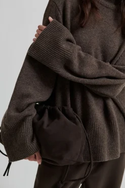 Dame Second Female Suede Leather Bag