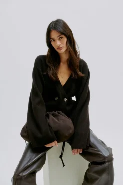 Dame Second Female Suede Leather Bag