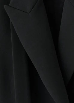 Suit jacket with scarf><noscript><img width=