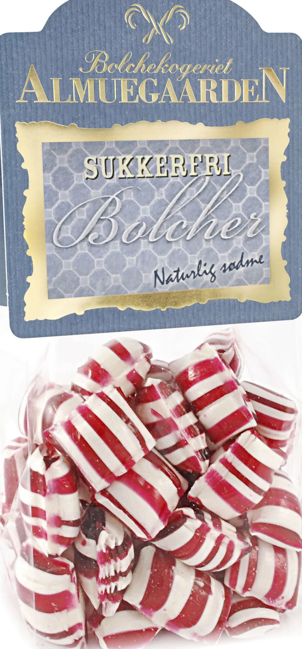 Almuegaarden Sukkerfri Pebermynte bolcher med smag af pebermynte Sale