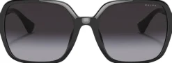 Polo Ralph Lauren sunglasses Shiny black Discount