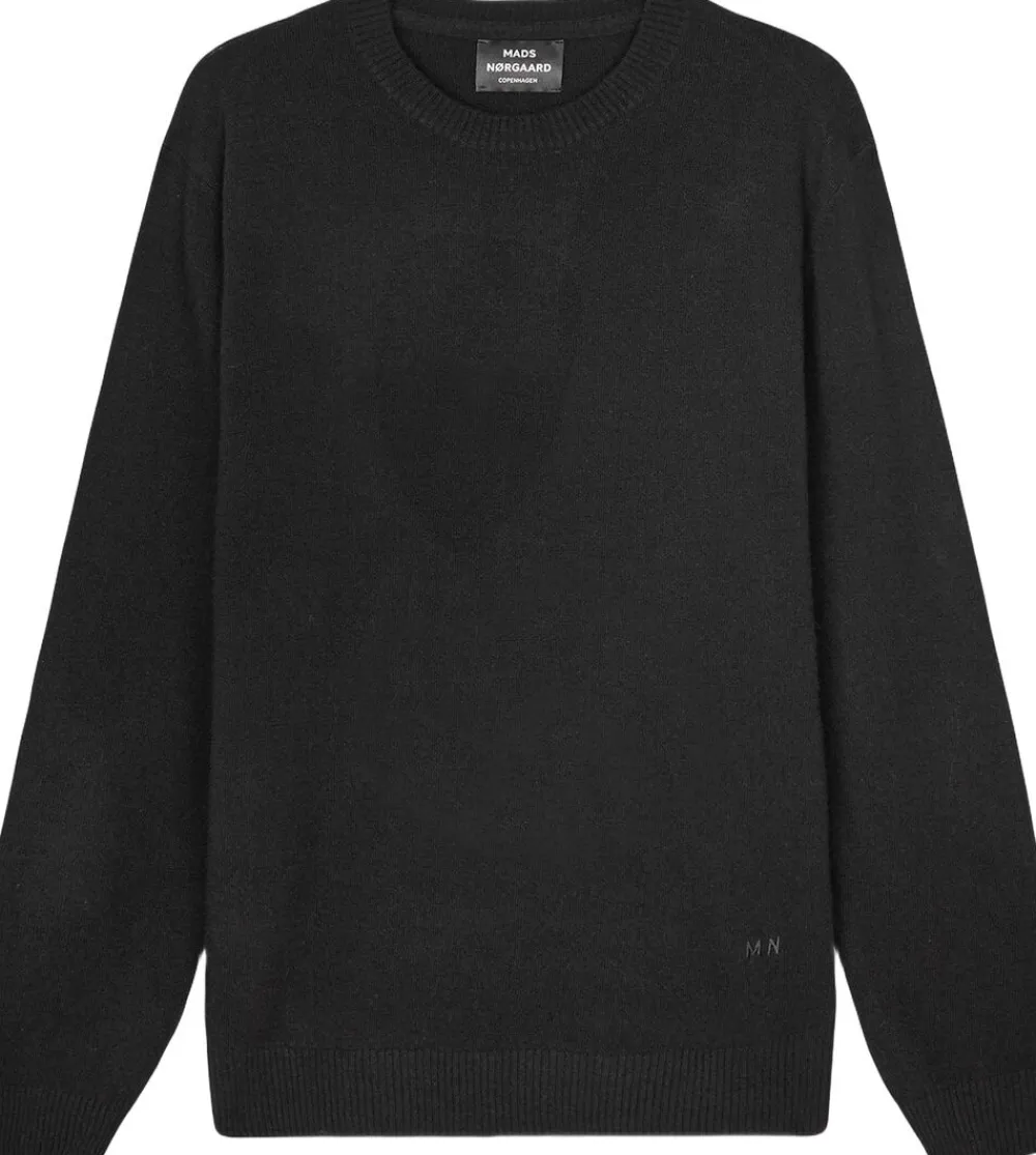 Mads Nørgaard - Copenhagen Super Wool Karsten Knit Sort Best