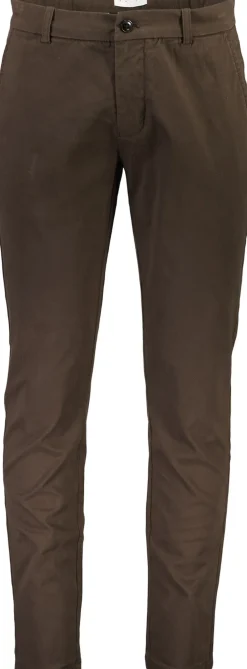 Lindbergh Superflex chino pants Deep brown