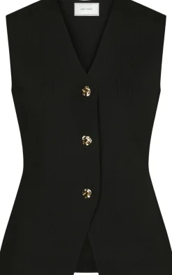Dame Neo Noir Sway Smooth Knit Waistcoat