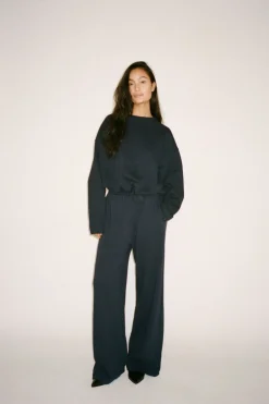 Dame Rabens Saloner Sweat drawstring top - Sheela