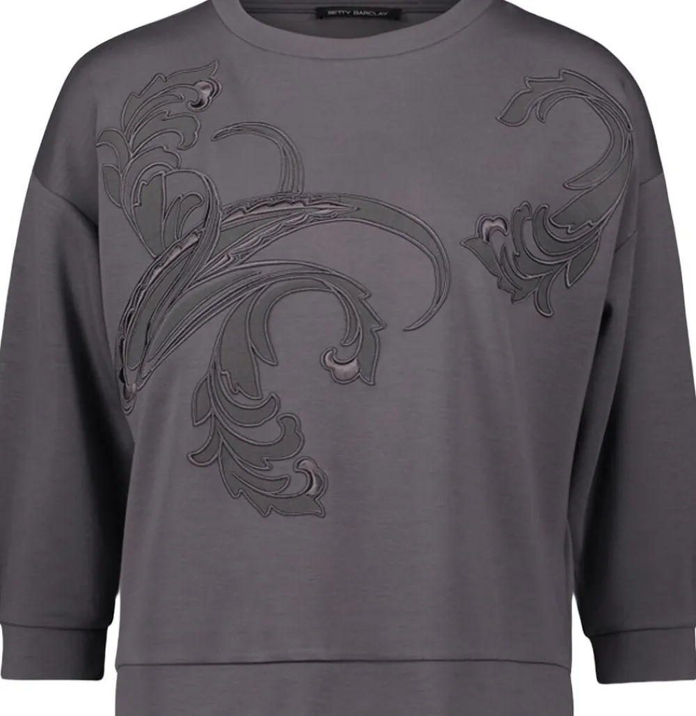 Dame Betty Barclay Sweat Kurz 3/4 Ar