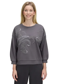 Dame Betty Barclay Sweat Kurz 3/4 Ar