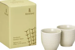 Rörstrand Swedish Grace Æggebæger 4 cl Havre 2 styk