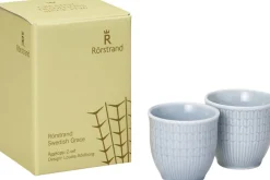 Rörstrand Swedish Grace Æggebæger 4 cl Isblå 2 styk Hot