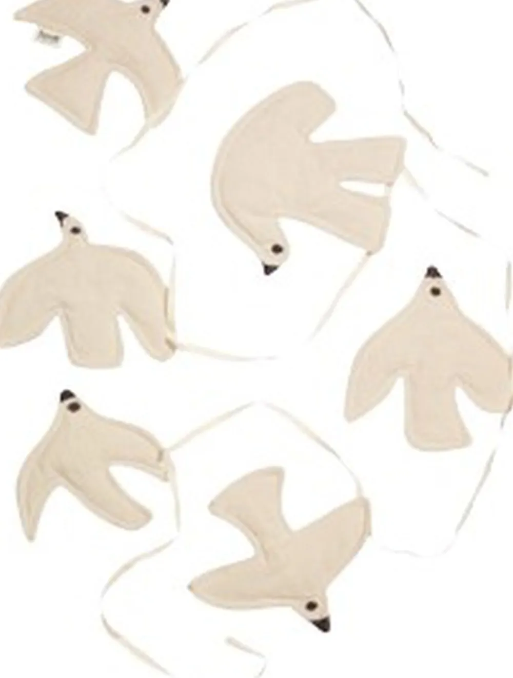 Ferm Living Swif Bird Garland - Undyed