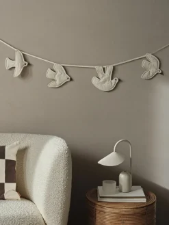 Ferm Living Swif Bird Garland - Undyed