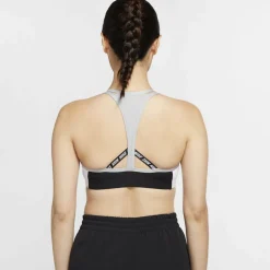 Swoosh Womens Medium Sup Sports Bh><noscript><img width=