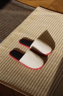 Hay Tapis Mat-60 x 95-Off-white and lav Clearance