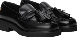 Dame Tommy Hilfiger TASSEL SQUARISH TOE LTHR LOAFER