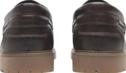 Les Deux Taylor Leather Boat Shoe