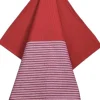 Tea Towels 50x70 cm MIX Stripe dark red>Magasin du Nord Collection Outlet