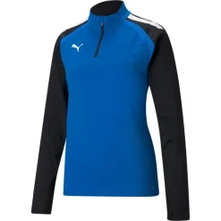 Puma Teamliga 1/4 Zip Trænings Trøje Blå Best