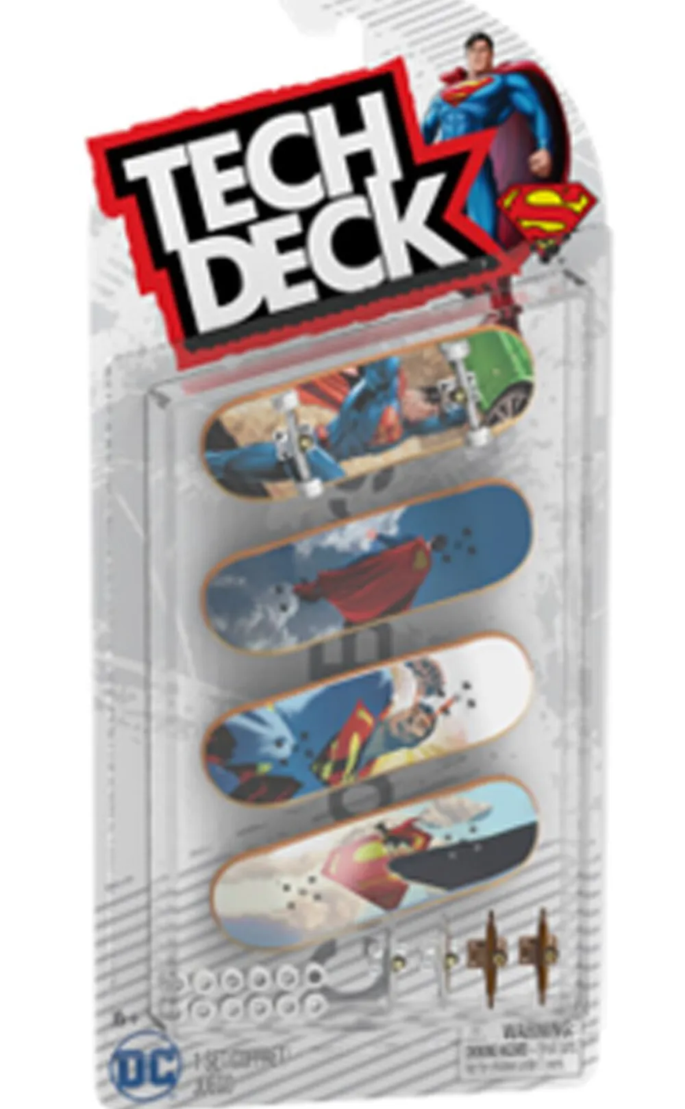 Tech Dech Tech Deck Skate 4 Pack Mu
