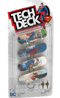 Tech Dech Tech Deck Skate 4 Pack Mu