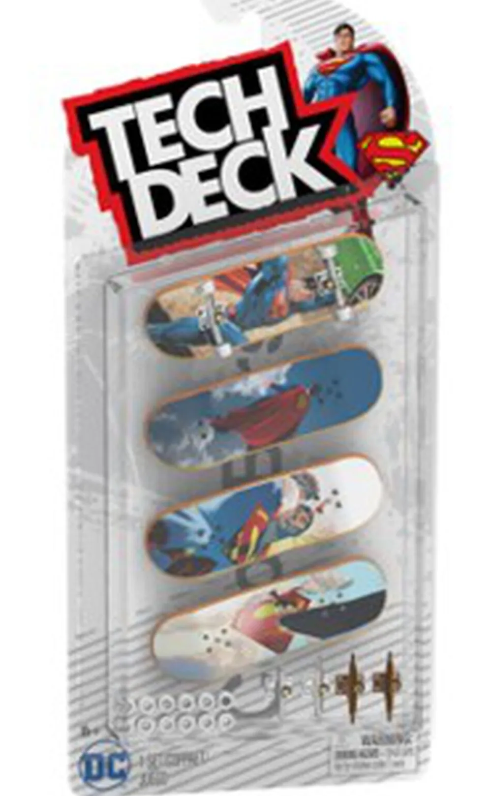 Tech Dech Tech Deck Skate 4 Pack Mu