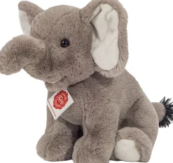 Teddy Hermann - Siddende elefant 25 cm Best
