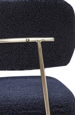 Hübsch Teddy Lounge Chair Blue