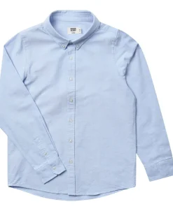 Magasin du Nord Collection Teis oxford shirt - GOTS Light blue Discount