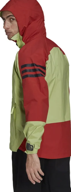 adidas TERREX XPLORIC RAIN. RDY MOUNTAIN JAKKE Gr&oslash;n Online