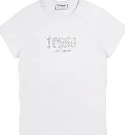 Dame Juicy Couture Tessa x Juicy - t-shirt m. diamanter