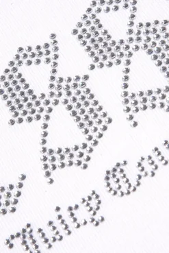 Dame Juicy Couture Tessa x Juicy - t-shirt m. diamanter