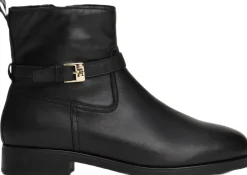 TH BUCKLE RIDING LEATHER BOOTIE><noscript><img width=