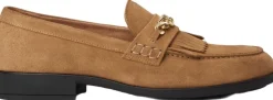 Dame Tommy Hilfiger TH CHAIN FRINGE SUEDE LOAFER