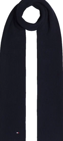 TH FLAG PIMA COTTON CASH SCARF>Tommy Hilfiger Online