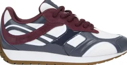 TH Monogram Leather Mixed Texture Trainers>Tommy Hilfiger Sale