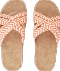 THALIA - SUEDE SOLE AND COTTON STRAPS><noscript><img width=