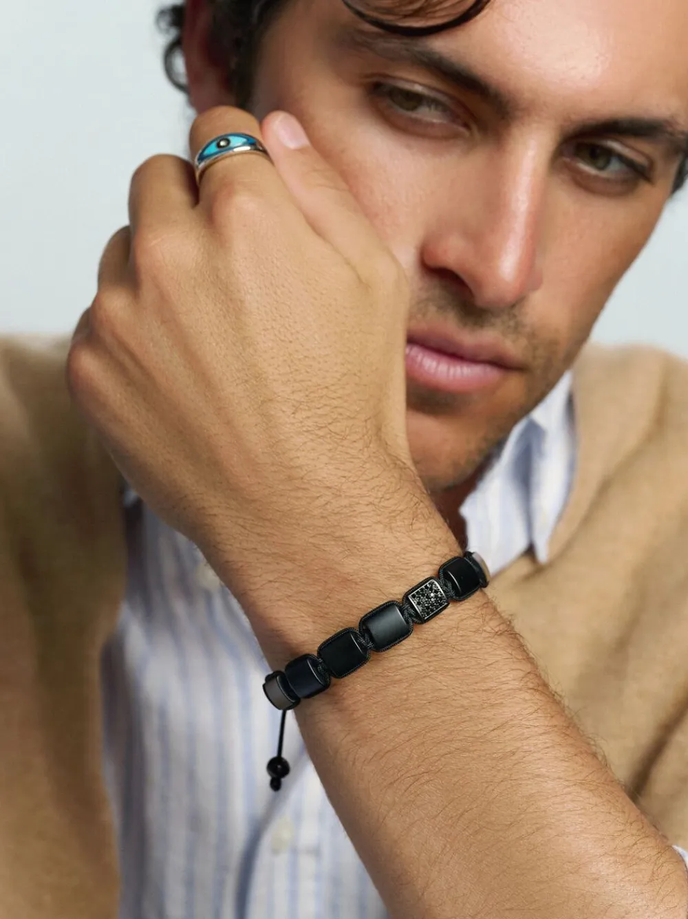 The CZ Flatbead Collection - Matte Onyx>Nialaya New