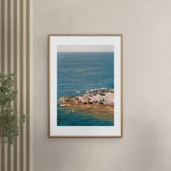 Poster & Frame The Poster Club x Anna Pihan - Ponza Tangerine