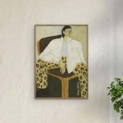 Poster & Frame The Poster Club x Hanna Peterson - Fashion Diva 02 Flerfarvet Outlet