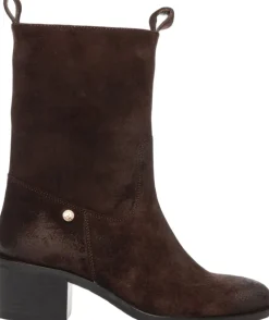 Copenhagen Shoes THE REAL WALKING SUEDE Brown Discount