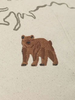 Ferm Living The World Pouf - Off-white Sale