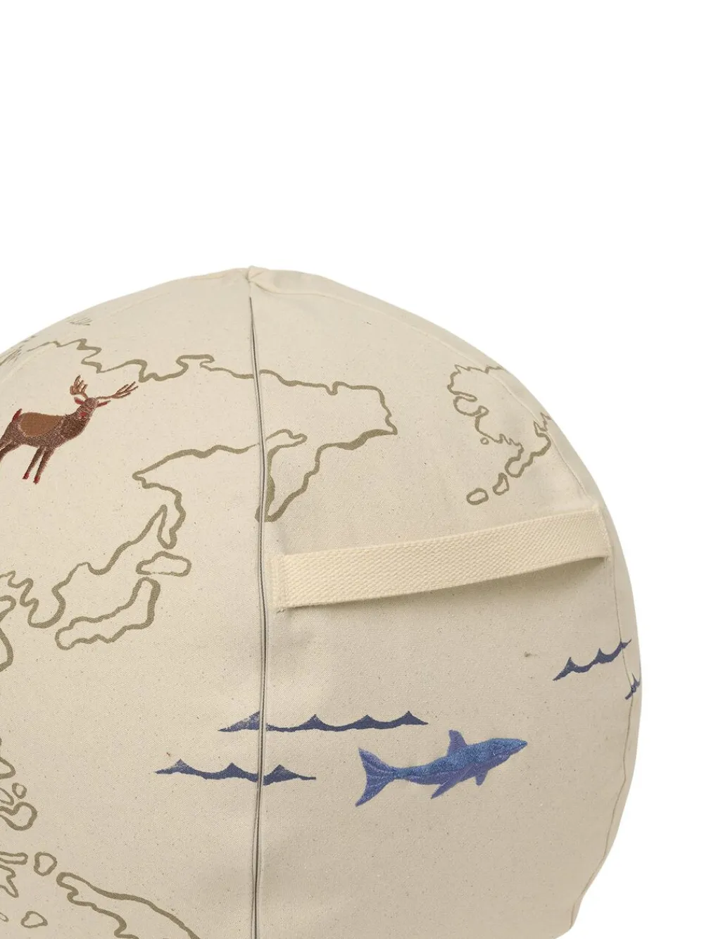 Ferm Living The World Pouf - Off-white Sale