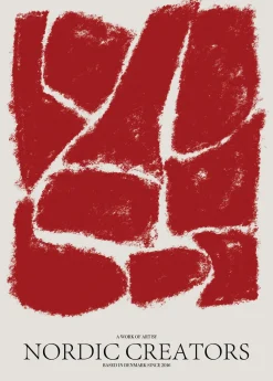 Things Fall Apart - Red>Poster & Frame Hot