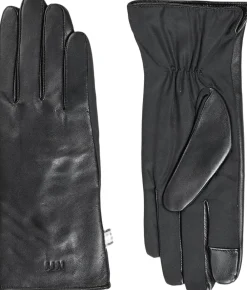Mads Nørgaard - Copenhagen Tian Ace Leather Mix Glove Sort Discount