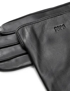 Mads Nørgaard - Copenhagen Tian Ace Long Leather Mix Glove Sort New