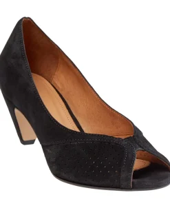 Anonymous Copenhagen Tiffany Stiletto Calf suede Black
