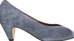 Anonymous Copenhagen Tiffany stiletto Calf suede Denim blue Discount