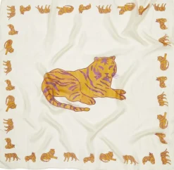 Becksöndergaard Tigarea Tabby Sia Scarf Birch white Online