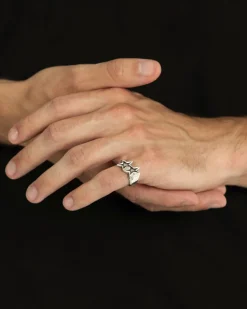 TwoJeys Tilled Icon Ring 3. silver Online