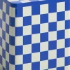 Tin Container-Large-Blue and off-wh>Hay Best