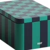 Hay Tin Container-Small-Green and dark Discount